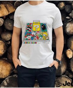 School Lunch Mario Bros game shirt