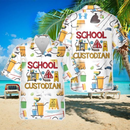 School custodian Hawaiian Shirt