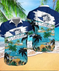 Schwenninger Wild Wings 2023 Hawaiian Shirt