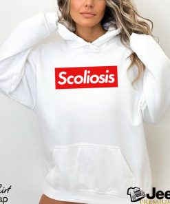 Scoliosis text shirt