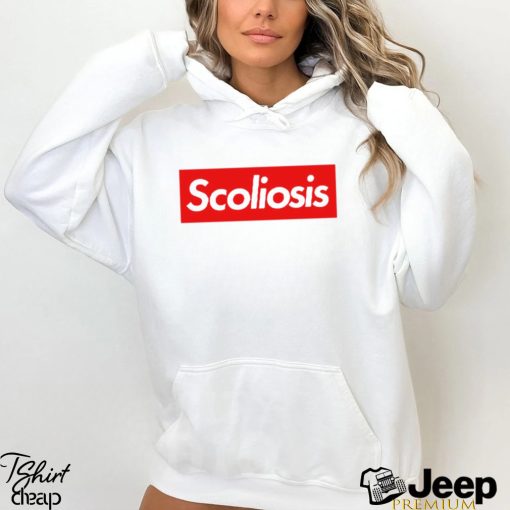 Scoliosis text shirt