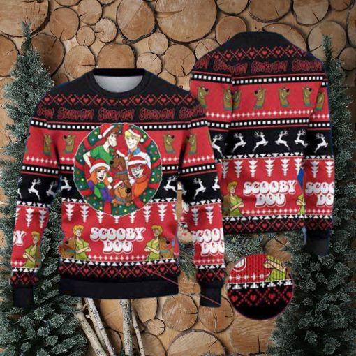 Scooby Doo And Friends Happy Xmas 2023 Ugly Christmas Sweater
