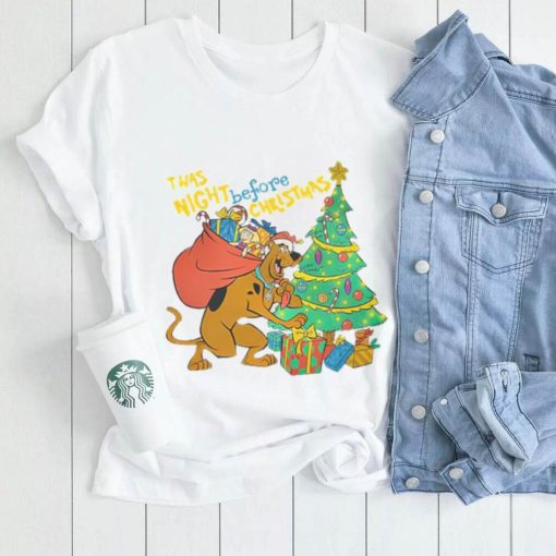 Scooby Doo Christmas Shirt, Scooby Doo Night Before Christmas T Shirt