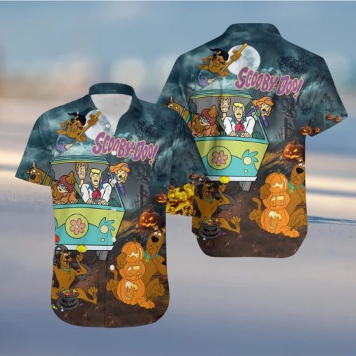Scooby Doo Friends Halloween Hawaiian Shirt