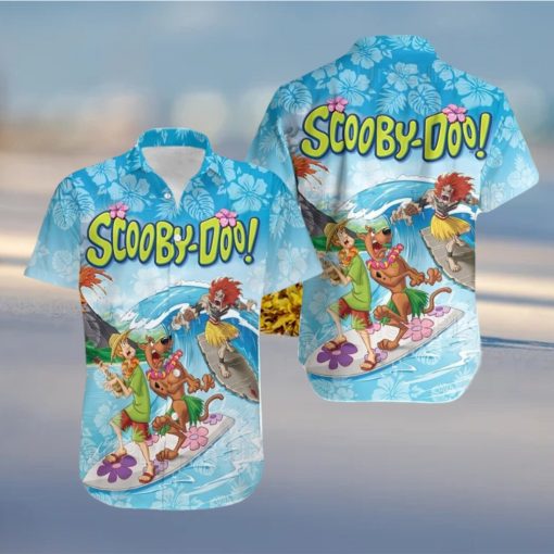 Scooby Doo Hawaiian Shirt, Scooby Doo And Shaggy Rogers Summer Vacation Shirt