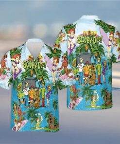 Scooby Doo On Vacation hawaiian shirt