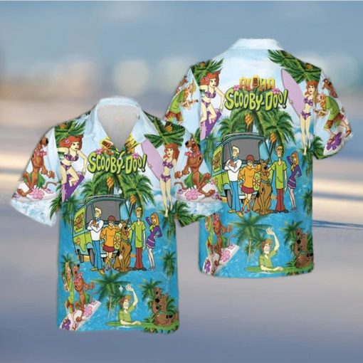 Scooby Doo On Vacation hawaiian shirt