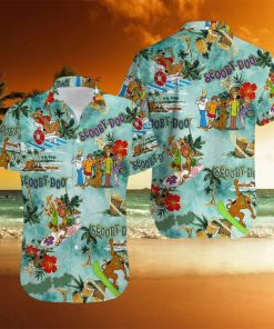 Scooby Doo Tropical Hawaiian Shirt Aloha Shirt