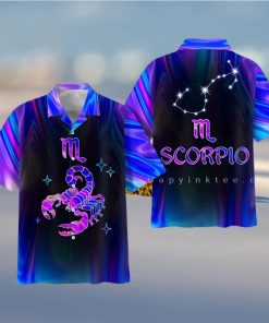 Scorpio Zodiac Ultra Holo Star Gift For Summer Hawaii Shirt