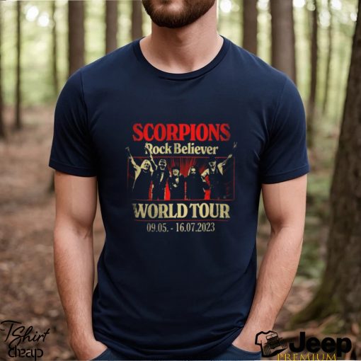 Scorpions Rock Believer World Tour 2023 Photo Shirt