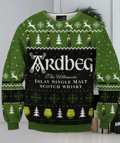 Scotch Ardbeg 3D Printed Christmas Sweater