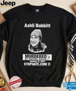 Scott Macfarlane Ashli Babbitt Murdered by Capitol Police art shirt