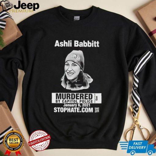 Scott Macfarlane Ashli Babbitt Murdered by Capitol Police art shirt