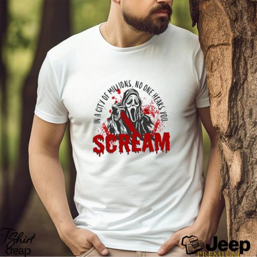 Scream Vintage Halloween T Shirt Movie Shirt Sweatshirt Unisex