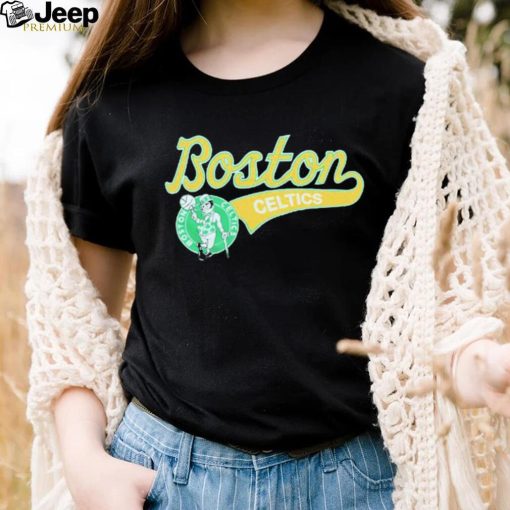 Script Boston Celtics T Shirt