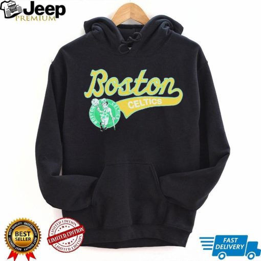 Script Boston Celtics T Shirt