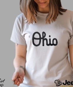 Script Ohio Blackout Homage Tri Blend shirt