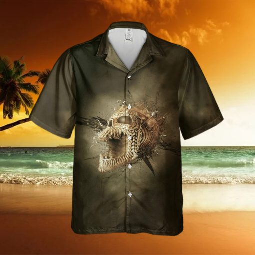 Sculpting Art Affliction Skull Hawaiian Shirt Summer Gift For Men And Women