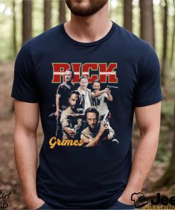 Rick Grimes 90s vintage phôtp shirt