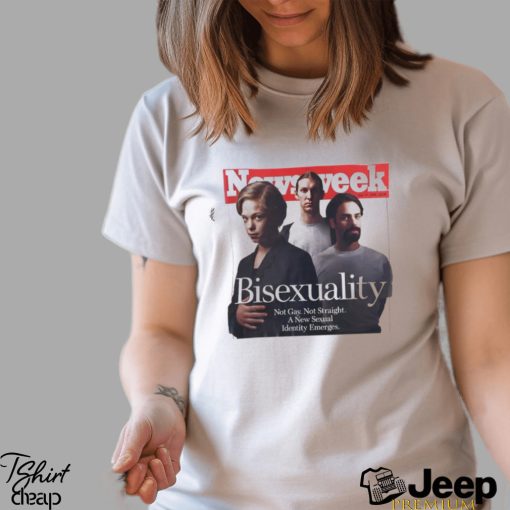 Sean Barry Parsons Newsweek Bisexuality Not Gay Not Straight A New Sexual Identity Emerges Shirt