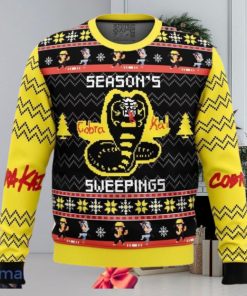 Season’s Sweepings Cobra Kai Ugly Sweater Christmas Style Gift For Men And Women