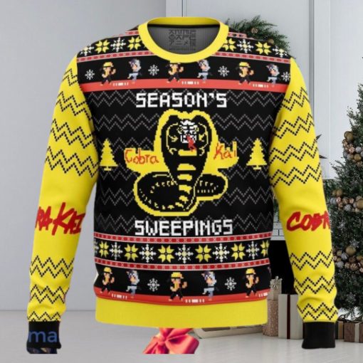 Season’s Sweepings Cobra Kai Ugly Sweater Christmas Style Gift For Men And Women