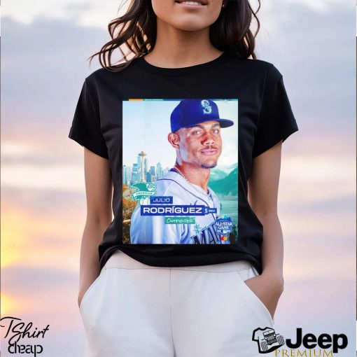 Seattle All Star Game 2023 Julio Rodriguez Outfielder poster shirt