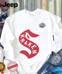 Seattle Kraken Fanatics Branded Cream 2024 NHL Winter Classic Primary Logo T Shirt