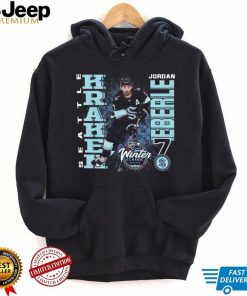 Seattle Kraken Jordan Eberle Mitchell & Ness Black 2024 NHL Winter Classic Player Graphic T Shirt