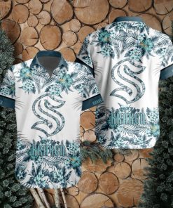 Seattle Kraken NHL Team Beach Vibe Hawaiian Shirt