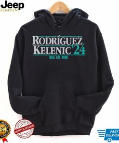 Seattle Mariners Alex Rodriguez and Jarred Kelenic 2024 Sea us rise shirt