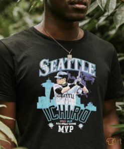 Seattle Mariners Ichiro 2007 All star Game Mvp Shirt