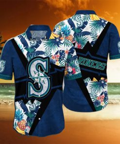 Seattle Mariners MLB Flower Hawaiian Shirt Gift For Men Women Fans