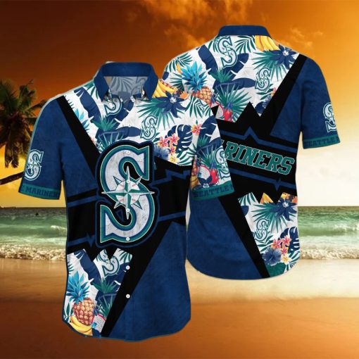 Seattle Mariners MLB Flower Hawaiian Shirt Gift For Men Women Fans