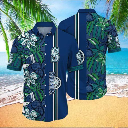 Seattle Mariners MLB Hawaiian Shirt Ice Cold Drinks Aloha Shirt