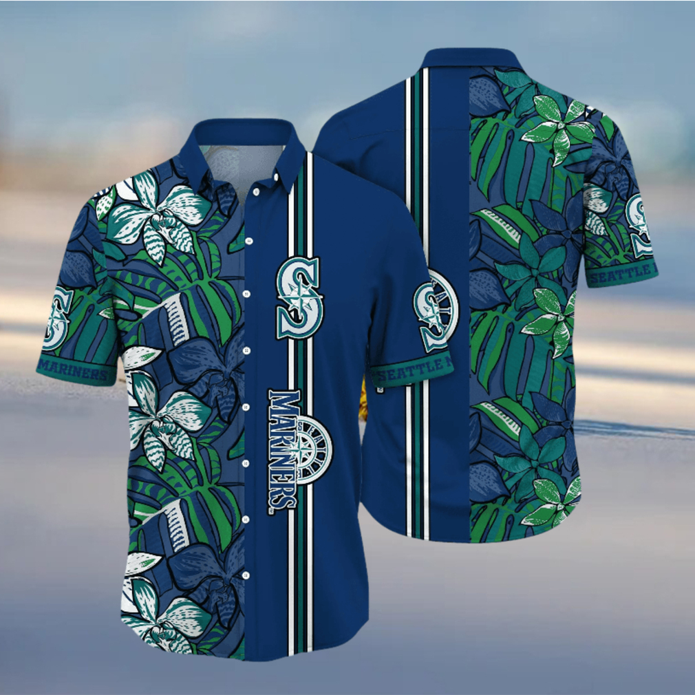 Seattle Mariners Aloha Shirt 2023 Mariners Hawaiian Shirt And