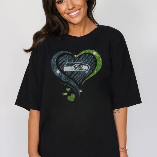 Seattle Seahawks Diamond Heart shirt