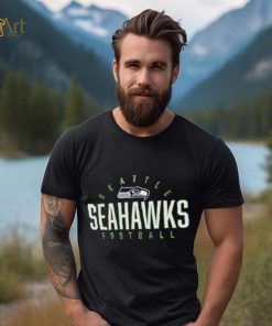 Seattle Seahawks Fanatics Branded Plus Size Foiled Play T Shirt