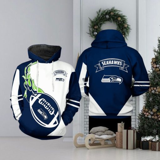 Seattle Seahawks NFL Classic 3D Printed Hoodie