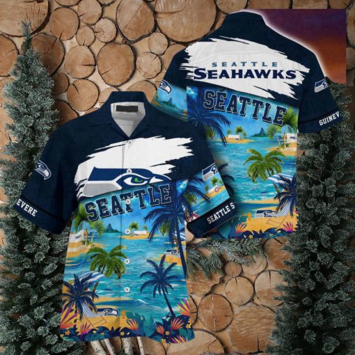 Seattle Seahawks NFL Customized Summer Hawaii Shirt For Sports Fans