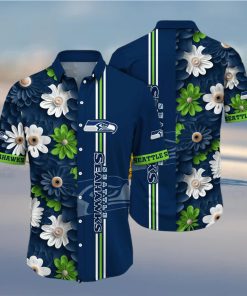 Seattle Seahawks NFL For Sports Fan Aloha Hawaiian Shirt