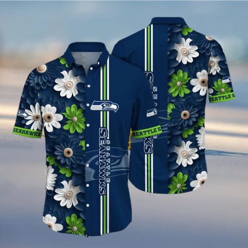 Seattle Seahawks NFL For Sports Fan Aloha Hawaiian Shirt