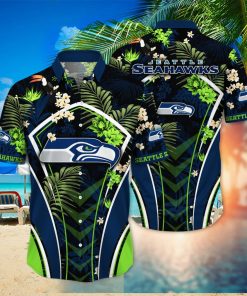 Seattle Seahawks NFL Hawaiian Shirt Warm Breezes Soccer Match Shirts