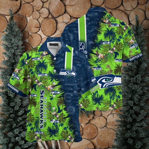 Seattle Seahawks NFL Summer Hawaii Shirt And Shorts For Your Loved Ones