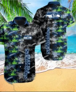 Seattle Seahawks Nfl Hawaiian Shirt Short T Shirt Hawaiian Pattern Print