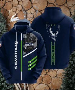 Seattle Seahawks No1798 Custom Hoodie 3D Sweatshirt Tshirt Football Gift