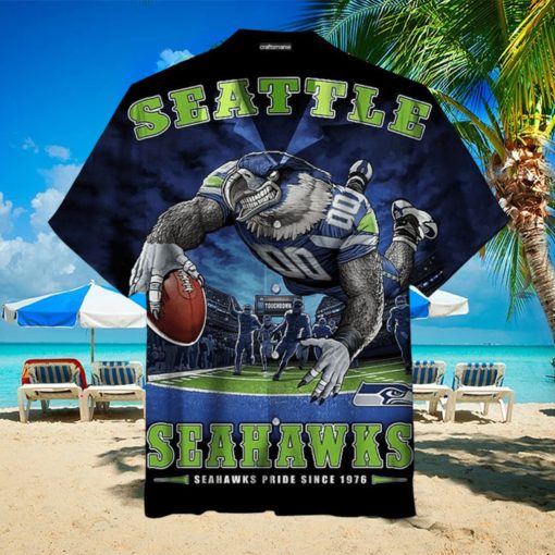Seattle Seahawks Pride Since 1976 Limited Edition Hawaiian Shirt 3D All Over Print, Men, Women