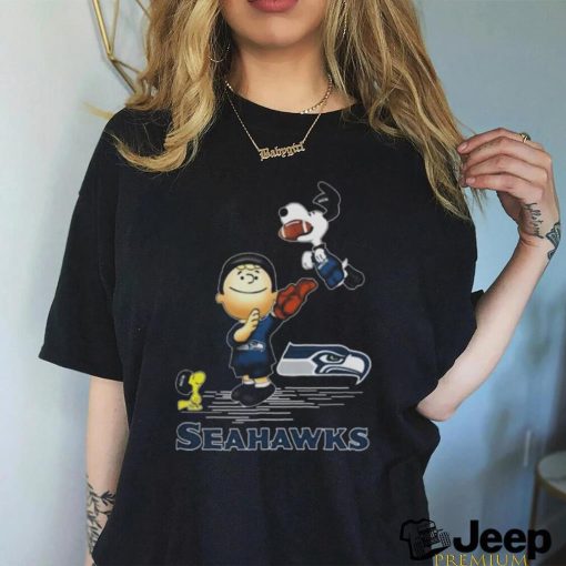 Seattle Seahawks The Peanuts Sport Fans Christmas shirt