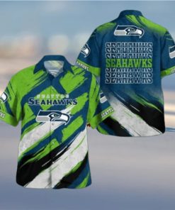 Seattle Seahawks Vintage Classic Button Shirt, Seahawks Fan Shirt