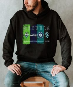 Seattle Sounders Fc Seahawks Mariners Kraken Hoodie Shirt